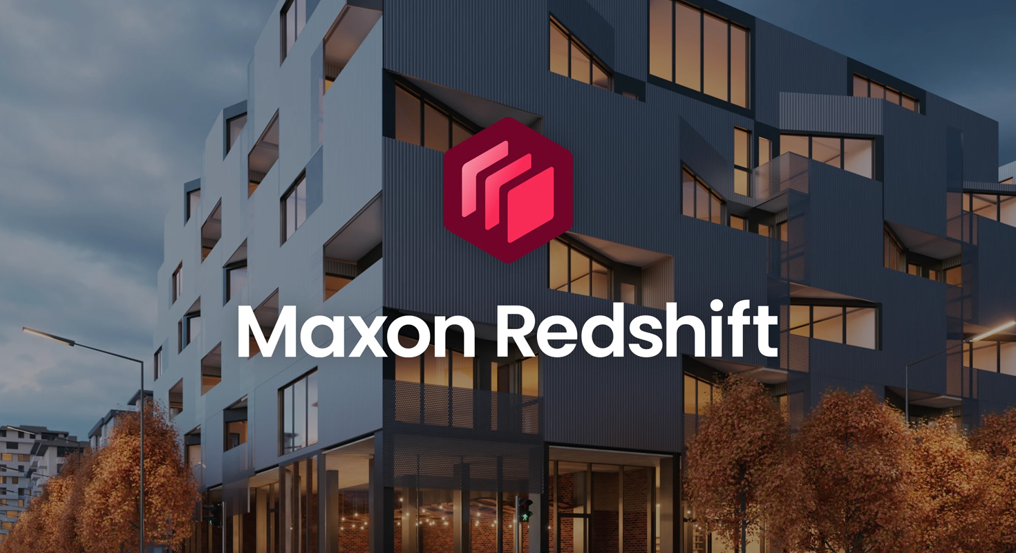 Maxon Redshift Now Available for Vectorworks